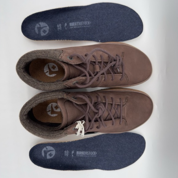 Birkenstock Honnef High Roast Nubuck Leather Size 40E - Picture 16 of 16